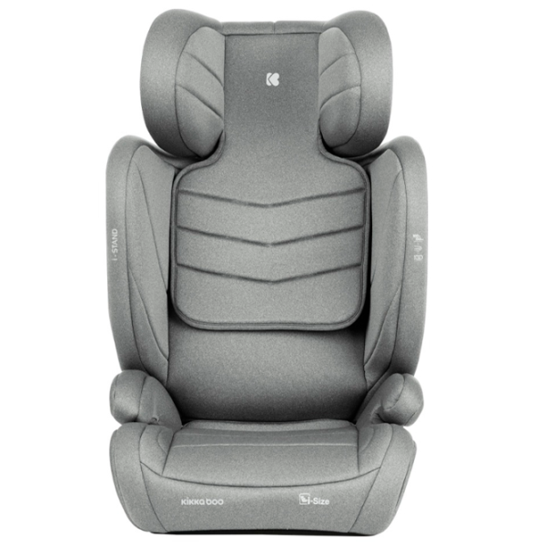 Детское автокресло Kikka Boo i-Stand i-SIZE 3.5 года - 12 лет/ 36 кг/ Серый photo 4