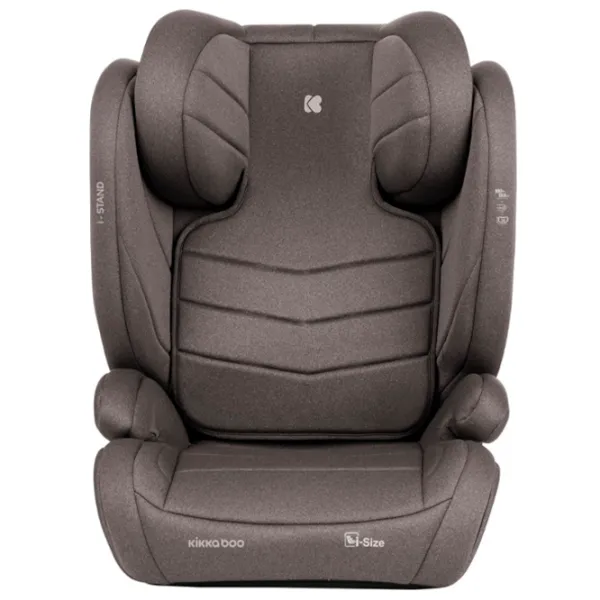 Scaun auto Kikka Boo i-Stand i-SIZE 3.5 ani - 12 ani/ 36 kg/ Brown photo 2