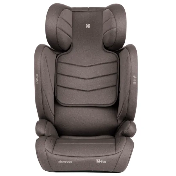 Scaun auto Kikka Boo i-Stand i-SIZE 3.5 ani - 12 ani/ 36 kg/ Brown photo 3