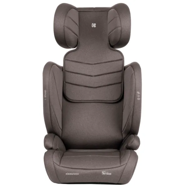 Scaun auto Kikka Boo i-Stand i-SIZE 3.5 ani - 12 ani/ 36 kg/ Brown photo 4