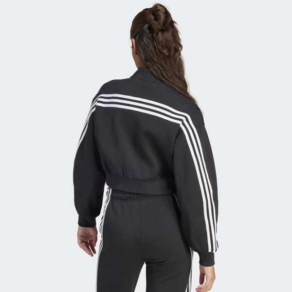 Спортивная куртка для женщин Adidas W Fi 3S Bomber M/ Черный photo 2 Спортивная куртка для женщин Adidas W Fi 3S Bomber M/ Черный photo 2
