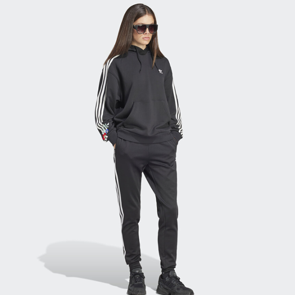 Спортивная куртка для женщин Adidas Floral Hoodie XL/ Белый photo 6