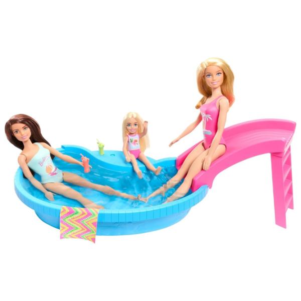 Кукла Barbie Blonde With Pool HRJ74 модель / 3+ photo 4