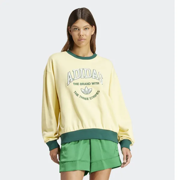 Jachetă sport pentru femei Adidas Vrct Sweat S/ Yellow photo 5 Jachetă sport pentru femei Adidas Vrct Sweat S/ Yellow photo 5