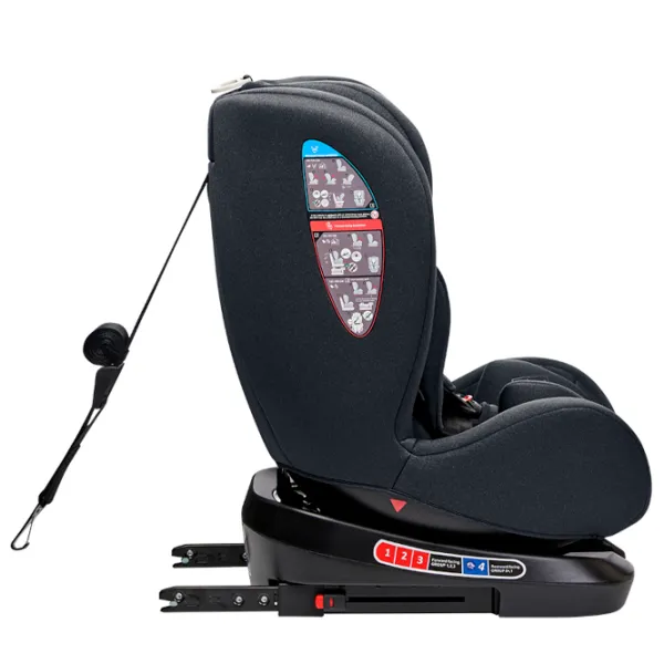 Детское автокресло Kikka Boo i-Trip i-SIZE  0 месяцев - 12 лет / 36 кг / Серый photo 3 Детское автокресло Kikka Boo i-Trip i-SIZE  0 месяцев - 12 лет / 36 кг / Серый photo 3