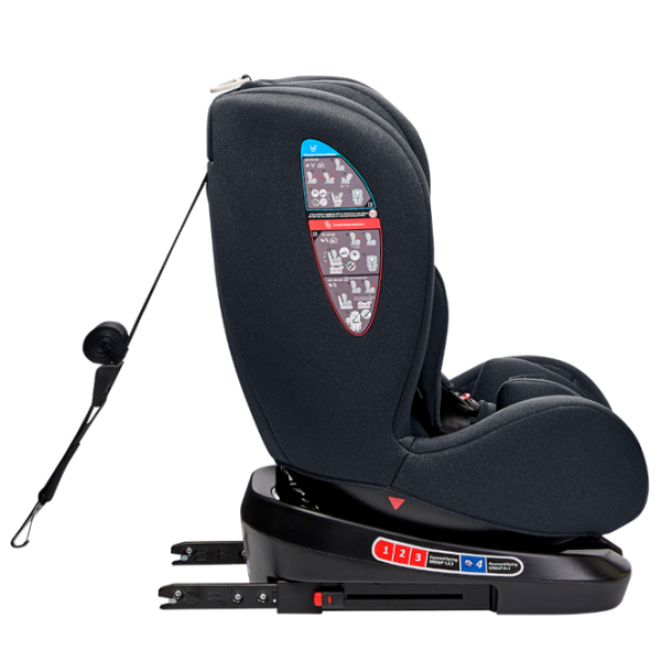 Детское автокресло Kikka Boo i-Trip i-SIZE  0 месяцев - 12 лет / 36 кг / Серый photo 3 Детское автокресло Kikka Boo i-Trip i-SIZE  0 месяцев - 12 лет / 36 кг / Серый photo 3