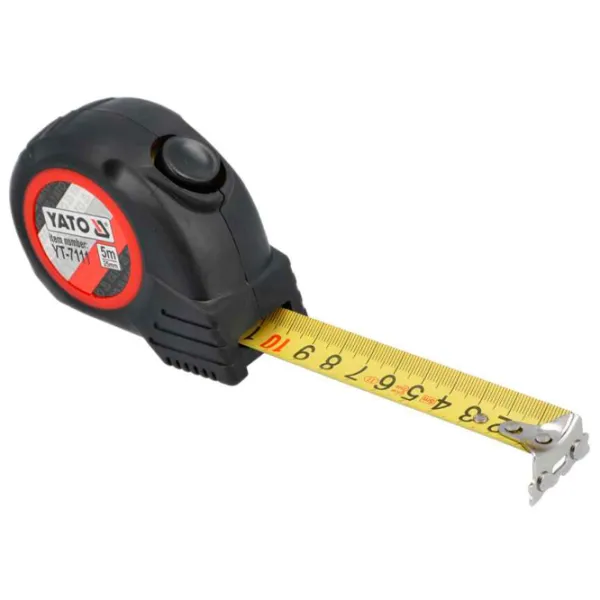 Рулетки Yato YT7111 5 м/ Черный photo 2