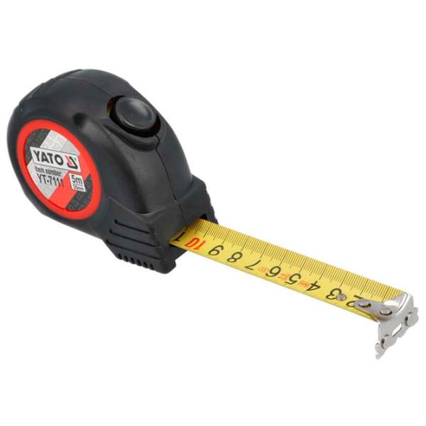 Рулетки Yato YT7111 5 м/ Черный photo 2