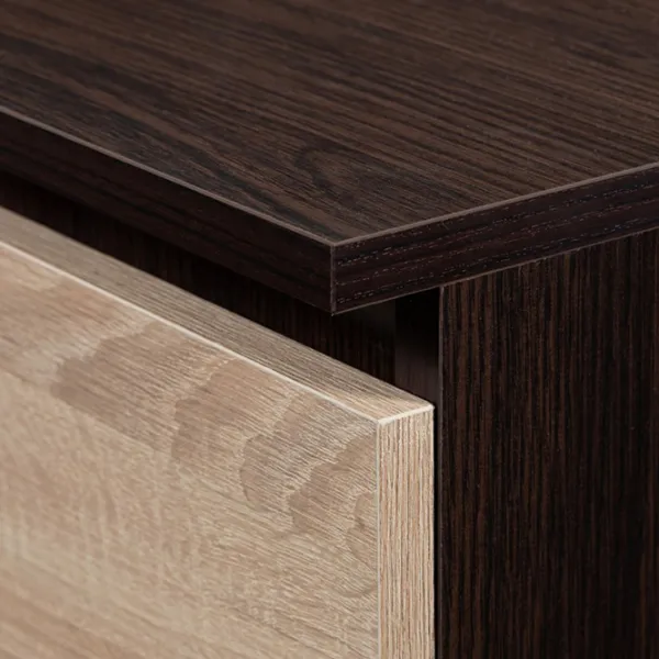 Dulap pentru încălțăminte Akord 2 80 x 60 x 20/ Wenge/ Stejar sonoma photo 4