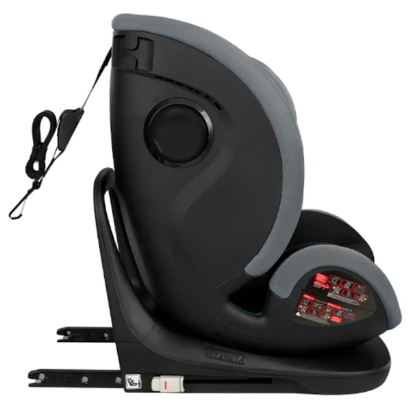 Scaun auto Kikka Boo i-View i-SIZE  0 luni - 12 ani / 36 kg / Gray photo 3