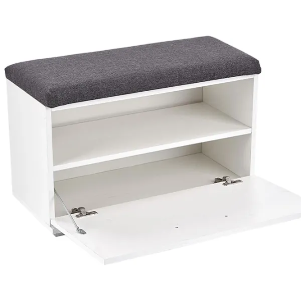 Обувной шкаф Halmar Lima ST2 45см x 70см x 32см/ White/ Белый photo 4