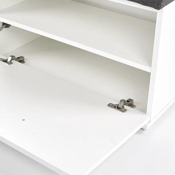 Обувной шкаф Halmar Lima ST2 45см x 70см x 32см/ White/ Белый photo 6