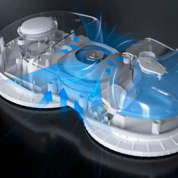 Robot pentru curățarea ferestrelor Hutt C65 Blue White photo 5