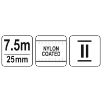 Rulete Yato YT71155 7.5 m/ Red photo 3