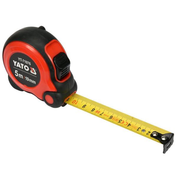 Рулетки Yato Ergonomic 5 м/ Красный photo 2