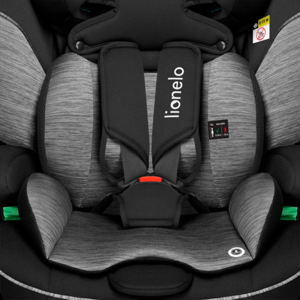 Детское автокресло Lionelo Levi I-Size  1 год - 12 лет / 36 кг / Серый photo 6