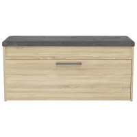 Dulap pentru încălțăminte TopEshop Parma 49 x 100 x 35/ Stejar sonoma/ Stejar sonoma photo 2