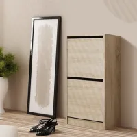 Dulap pentru încălțăminte TopEshop Betsi B2 94 x 49 x 28/ Stejar sonoma/ Stejar sonoma photo 2