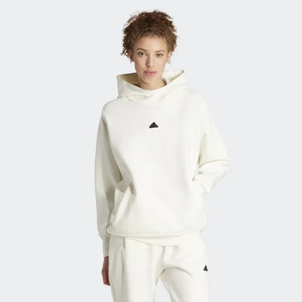 Спортивная куртка для женщин Adidas W Z.N.E. Oh L/ Бежевый photo 2 Спортивная куртка для женщин Adidas W Z.N.E. Oh L/ Бежевый photo 2