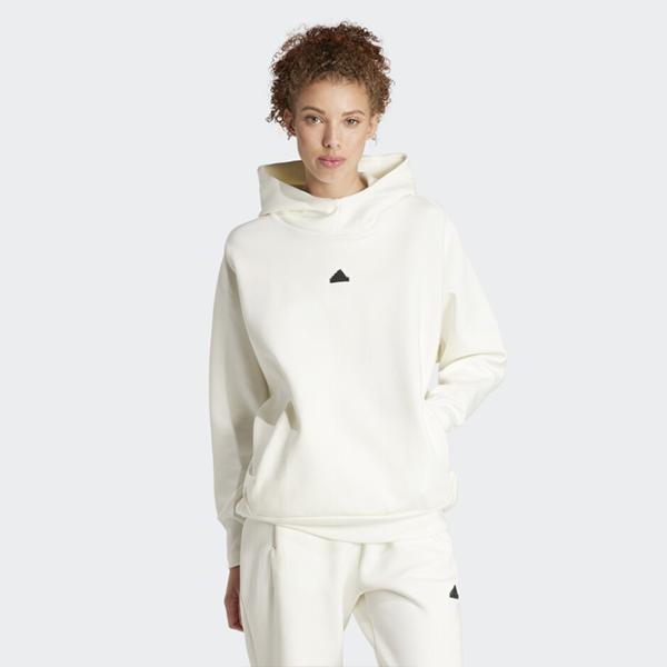 Спортивная куртка для женщин Adidas W Z.N.E. Oh L/ Бежевый photo 2 Спортивная куртка для женщин Adidas W Z.N.E. Oh L/ Бежевый photo 2