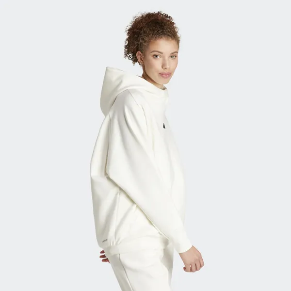Спортивная куртка для женщин Adidas W Z.N.E. Oh L/ Бежевый photo 3 Спортивная куртка для женщин Adidas W Z.N.E. Oh L/ Бежевый photo 3
