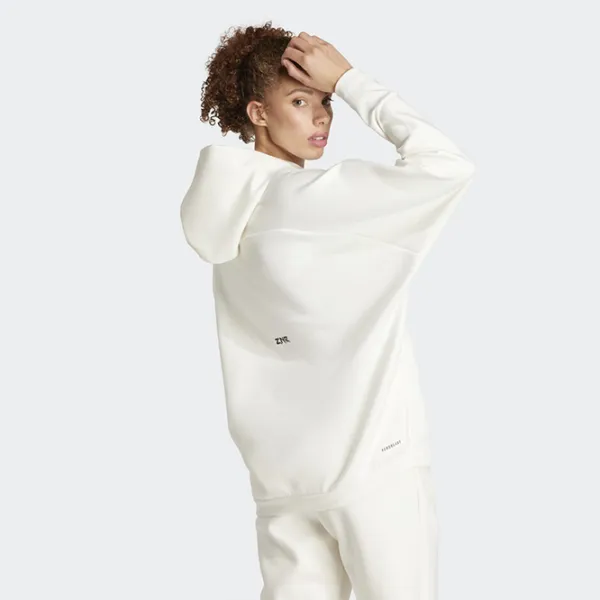 Спортивная куртка для женщин Adidas W Z.N.E. Oh L/ Бежевый photo 4 Спортивная куртка для женщин Adidas W Z.N.E. Oh L/ Бежевый photo 4