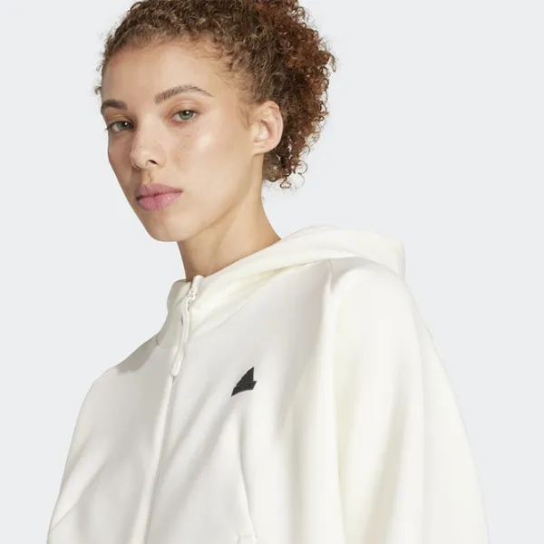 Спортивная куртка для женщин Adidas W Z.N.E. Fz M/ Бежевый photo 6 Спортивная куртка для женщин Adidas W Z.N.E. Fz M/ Бежевый photo 6