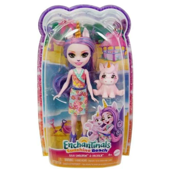 Кукла Enchantimals Sunshine Beach Ulia Unicorn HRX84 модель / 4+ photo 6
