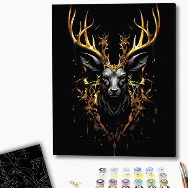 Картина по номерам BrushMe Лесная корона BSB0005FC 50 x 40 см/ Вертикальная photo 2 Картина по номерам BrushMe Лесная корона BSB0005FC 50 x 40 см/ Вертикальная photo 2