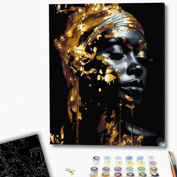 Картина по номерам BrushMe Королева сумерек BSB0004FC 50 x 40 см/ Вертикальная photo 2 Картина по номерам BrushMe Королева сумерек BSB0004FC 50 x 40 см/ Вертикальная photo 2