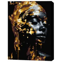 Картина по номерам BrushMe Королева сумерек BSB0004FC 50 x 40 см/ Вертикальная photo 3