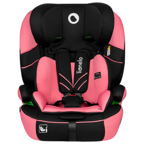 Детское автокресло Lionelo Levi One I-Size  1 год - 12 лет / 36 кг / Розовый photo 2 Детское автокресло Lionelo Levi One I-Size  1 год - 12 лет / 36 кг / Розовый photo 2
