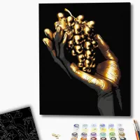 Картина по номерам BrushMe Золотая кисть BSB0003FC 50 x 40 см/ Вертикальная photo 2