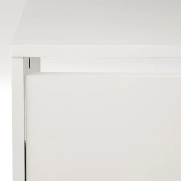 Обувной шкаф Ikea Bissa 3 135см x 45см x 28см/ White/ Белый photo 4