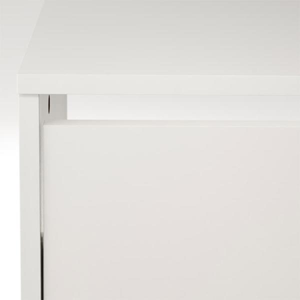 Обувной шкаф Ikea Bissa 3 135см x 45см x 28см/ White/ Белый photo 4