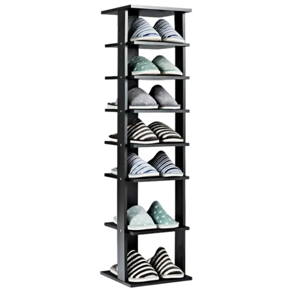 Стеллаж для обуви Costway JZ10140DK 110см x 28.5см x 27 см/ Black/ Черный photo 2 Стеллаж для обуви Costway JZ10140DK 110см x 28.5см x 27 см/ Black/ Черный photo 2