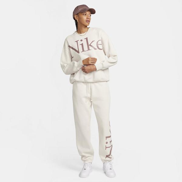 Jachetă sport pentru femei Nike W Nsw Phnx Flc Os Logo Crew S/ Beige photo 6 Jachetă sport pentru femei Nike W Nsw Phnx Flc Os Logo Crew S/ Beige photo 6