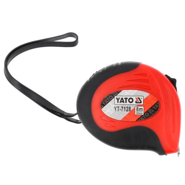 Рулетка Yato YT7128 8 м/ Красный photo 3