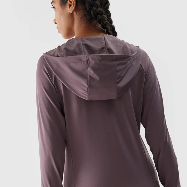 Спортивная куртка для женщин 4F 4FWSS24TFSWF270-82S) XS/ Розовый photo 5 Спортивная куртка для женщин 4F 4FWSS24TFSWF270-82S) XS/ Розовый photo 5