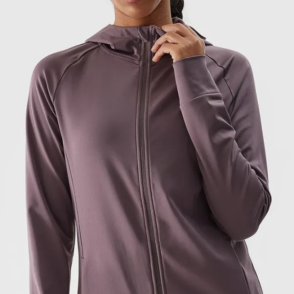 Jachetă sport pentru femei 4F 4FWSS24TFSWF270-82S) M/ Pink photo 4 Jachetă sport pentru femei 4F 4FWSS24TFSWF270-82S) M/ Pink photo 4