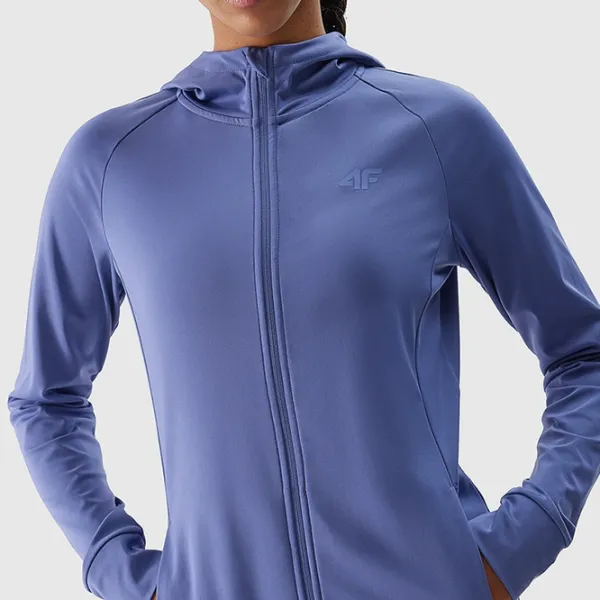 Jachetă sport pentru femei 4F 4FWSS24TFSWF270-31S L/ Navy Blue photo 6 Jachetă sport pentru femei 4F 4FWSS24TFSWF270-31S L/ Navy Blue photo 6