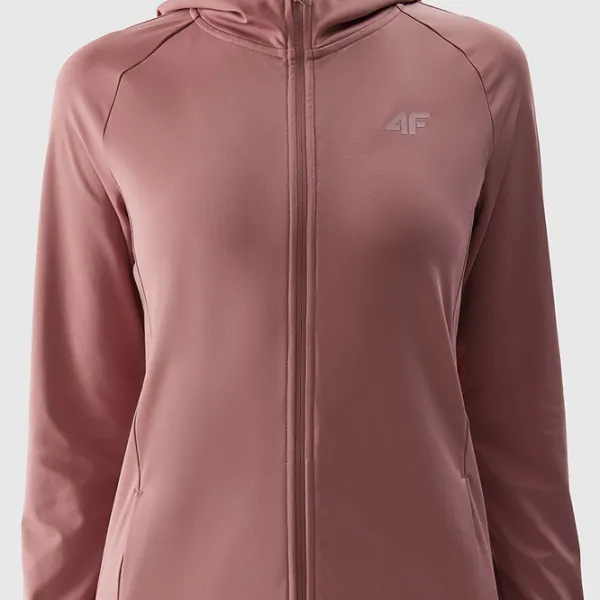 Спортивная куртка для женщин 4F 4FWSS24TFSWF270-56S XS/ Розовый photo 2 Спортивная куртка для женщин 4F 4FWSS24TFSWF270-56S XS/ Розовый photo 2