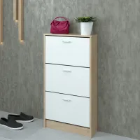 Dulap pentru încălțăminte Tempo Kondela Mobi 13 107 x 58 x 18/ Stejar Sonoma/ Stejar Sonoma photo 3
