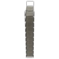Etajeră pentru încălțăminte Tempo Kondela Filou 175 x 100 x 27/ Gray/ Grey photo 4