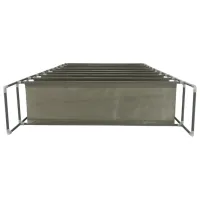 Etajeră pentru încălțăminte Tempo Kondela Filou 175 x 100 x 27/ Gray/ Grey photo 5