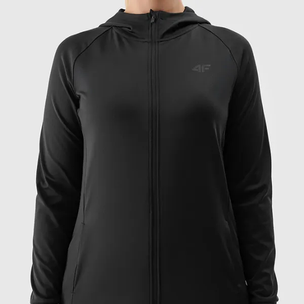Jachetă sport pentru femei 4F 4FWSS24TFSWF270-20S M/ Black photo 2 Jachetă sport pentru femei 4F 4FWSS24TFSWF270-20S M/ Black photo 2