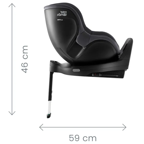 Scaun auto Britax-Römer Dualfix Pro 0 luni - 4 ani/ 19 kg/ Blue photo 5