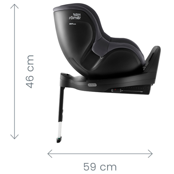 Scaun auto Britax-Römer Dualfix Pro 0 luni - 4 ani/ 19 kg/ Blue photo 5