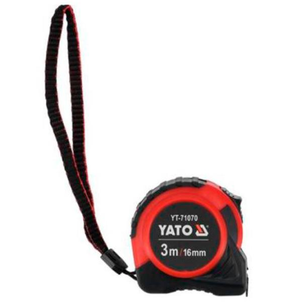 Рулетка Yato YT71070 3 м/ Красный photo 2