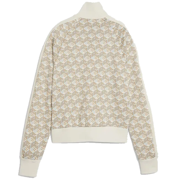 Jachetă sport pentru femei Puma T7 Aop Track Jacket Prairie Tan-AOP S/ Beige photo 2 Jachetă sport pentru femei Puma T7 Aop Track Jacket Prairie Tan-AOP S/ Beige photo 2